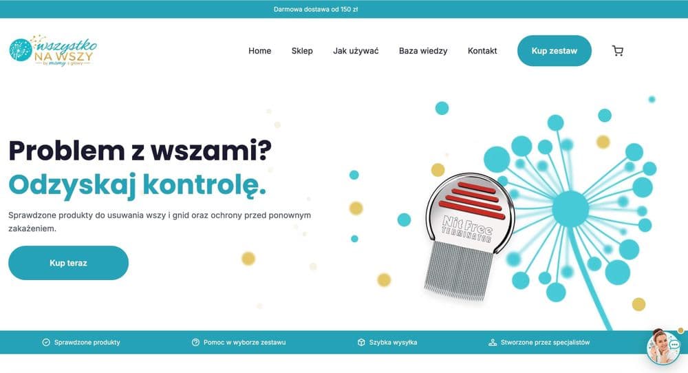 Wszystkonawszy.pl store: UX, headless architecture and AI agents (Wszowa Ciocia and Autonoma)