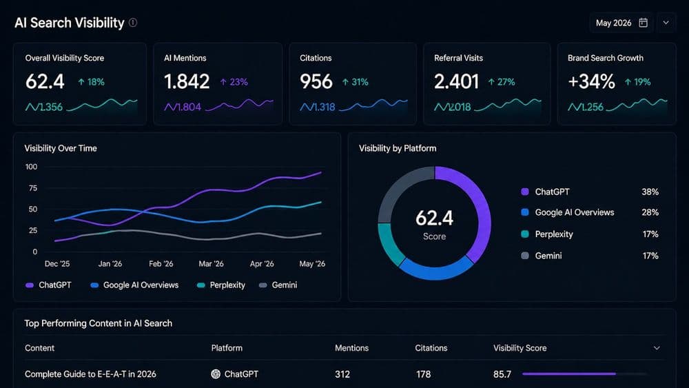 How to Measure AI Search Visibility in 2026