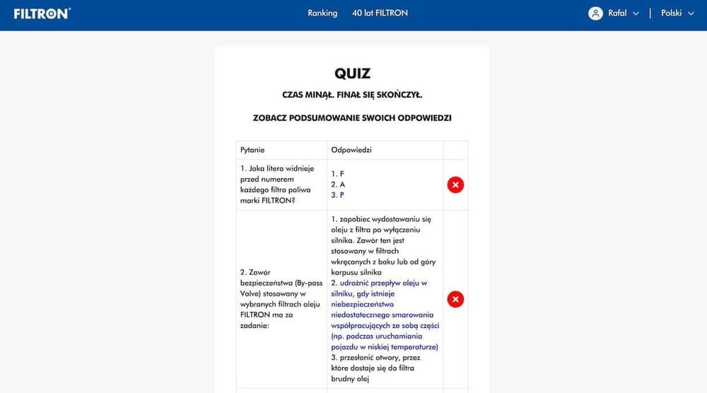40th anniversary of the FILTRON brand 3