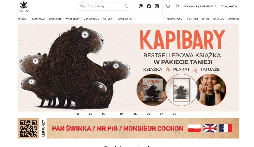 Tashka.pl — platforma e-commerce