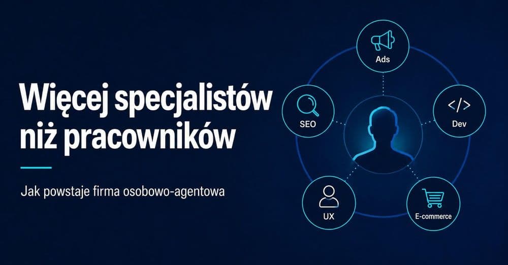 Nasza firma zaczyna mieć więcej specjalistów niż pracowników